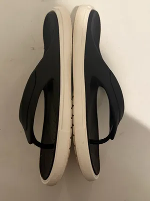 CROCS Citilane Dual Comfort Flip Flops Sandals Black White Size 9 Women / 7 Men thumbnail 7