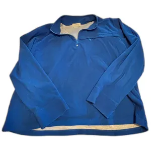 J.Crew Blue Quarter Zip Fleece Pullover – Size XL – Vintage thumbnail 4