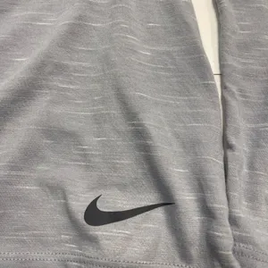 Nike Women's Light Gray Hoodie Sweatshirt thumbnail 4