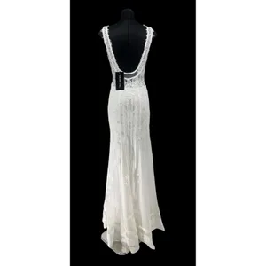 Sherri Hill 50906 White Lace‎ Mermaid Gown Sz 0 NWT $450 thumbnail 6