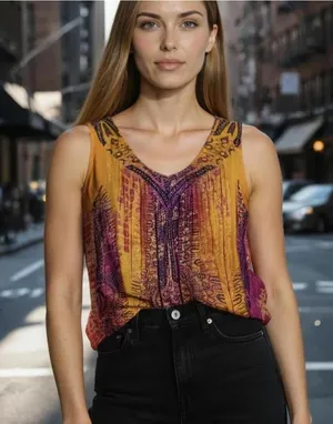 Women's Multi and Yellow Vests thumbnail 1