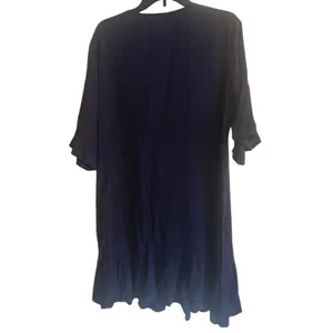 AIMAGE Navy Blue Ruffle Sleeves Mini Dress Size Large NWT NEW thumbnail 2