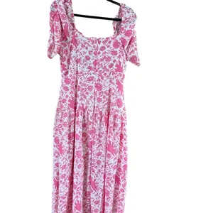 Entro Floral Blush Midi Dress thumbnail 9