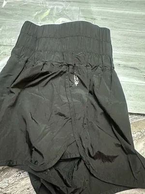 FP Movement by Free People Black Smocked-Waist Athletic Shorts SP thumbnail 8