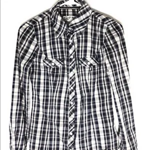 Guess Jeans Plaid Western Cut Shirt thumbnail 8