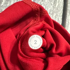 Lululemon Lunar New Year Red Leggings Size 2 thumbnail 5