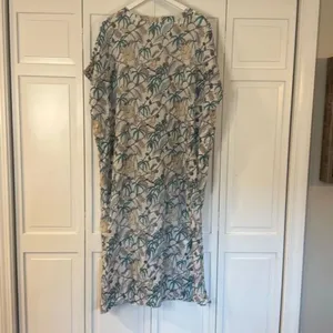 Roller rabbit Goan Forrest Jungle Print Kaftan dress coverup M/L thumbnail 8