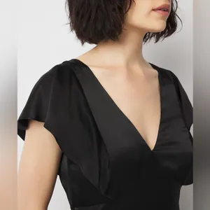 NWT White House Black Market Satin Slip Maxi Dress thumbnail 2