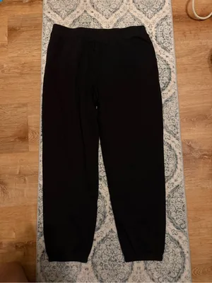 Time and Tru Black Jogger Pants XL thumbnail 2