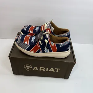 Ariat Women's Blue and Red Patterned Sneakers thumbnail 5