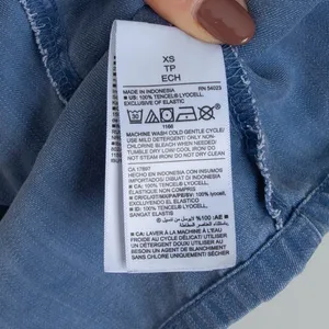 Old Navy Womens Chambray Tiered‎ Babydoll Dress Size XS Long Sleeve Cowgirl Boho thumbnail 6