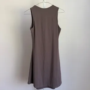 QINSEN sz‎ L Gray Fitness Tennis Athletic Mini Dress thumbnail 6