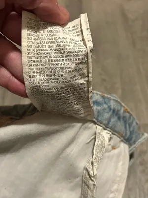 ZARA Light Wash Denim crop top - size small thumbnail 5