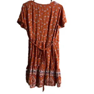 Zesica Floral Wrap Mini Dress thumbnail 4