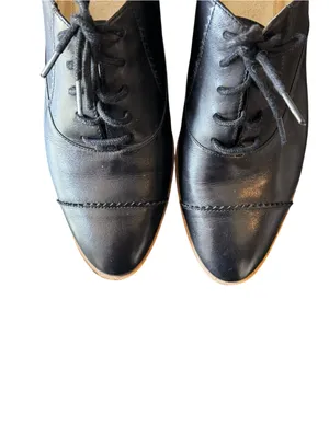 Cole Haan - Go-To Arden Black Leather Oxford Flats Women’s Sz 7B thumbnail 3