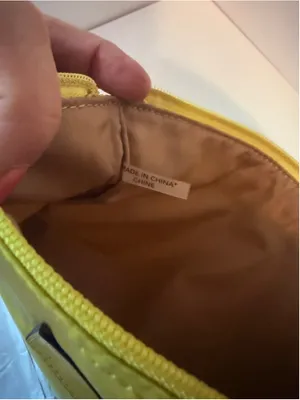 Coach Getaway Signature Nylon Packable Weekender Pouch Citrine F77560 thumbnail 4