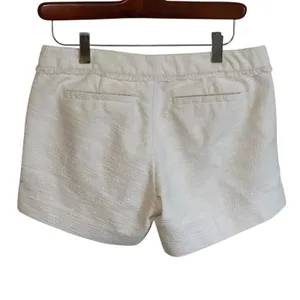 Lilly Pulitzer‎ White Textured Shorts Women's Size 2 Button Fly Casual Summer thumbnail 10