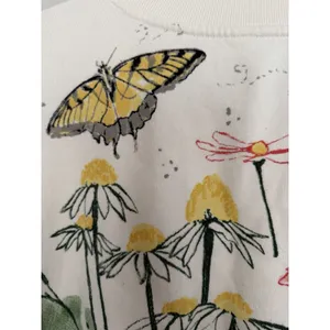 Free People Gaia Sweatshirt Floral Combo Women's Size XS thumbnail 16