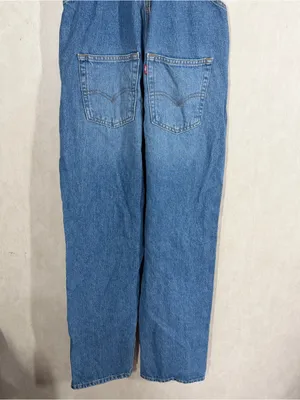 Levi’s Women’s Vintage Jeans Cotton Denim Overalls in Medium Wash XS thumbnail 8