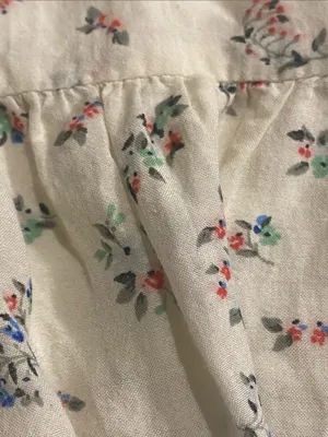 Lucky Brand Tea Length Floral Cotton Sundress XXL Excellent Condition thumbnail 5