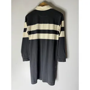 Faherty Rugby Jersey Polo Dress Open Stripe navy white size XS thumbnail 2