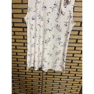 Ann Taylor Factory Pink Floral‎ Tie Neck Tank Top Size Medium thumbnail 5