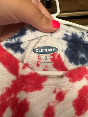 Tie-Dye Old Navy Top thumbnail 2