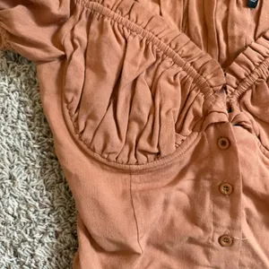 Kendall & Kylie Pacsun Burnt Orange Corset Top Size Small thumbnail 4