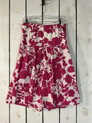 Corey Lynn Pink and White Floral Dress Size 16 thumbnail 2