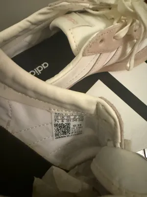 Adidas tennis shoes light pink sneakers thumbnail 3
