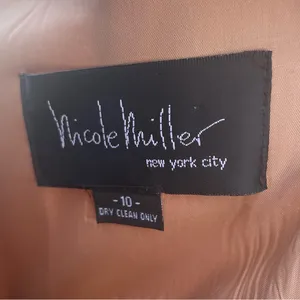 Vtg Nicole Miller Two-Tone Floor Length Sleeveless Formal Dress Size 10 Prom thumbnail 2