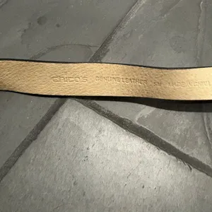 Vintage Chico's Genuine Leather Belt with Metal Buckle - size Small thumbnail 3