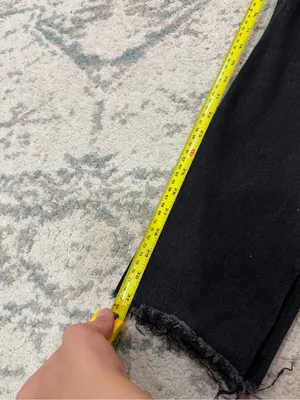 Abercrombie Curve Love The Skinny High Rise Split Hem Jeans 27/4R thumbnail 8