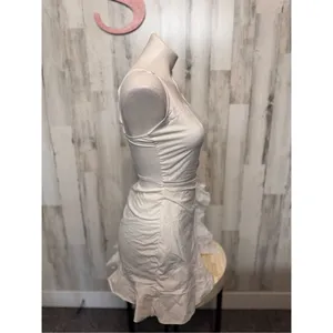 White fit & flare dress size small thumbnail 4