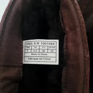 UGG Vilet Pinecone Shearling Sheepskin Cuff Maylin Women's Size 7 thumbnail 7