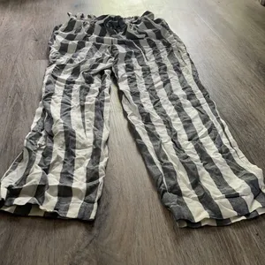 American Eagle Striped Pull On Pants Size XS thumbnail 11