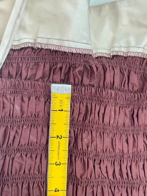 NWOT Farm Rio Cotton Sleeveless Midi Dress Brown and Ivory Sz XS thumbnail 14