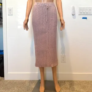 Free People FP Beach medium ribbed knit midi skirt SK 2851 thumbnail 11