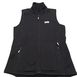 Orvis Sweater Knit Fleece Vest‎ Black S Cabin Cozy Core Gorpcore Coastal Grandpa thumbnail 1