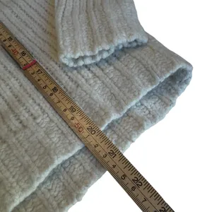 Banana Republic Merino Wool Blend Chunky Turtleneck Sweater Womens Small Oatmeal thumbnail 11