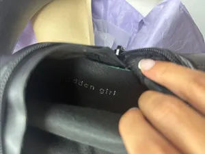 Madden Girl Deserai Over-The-Knee Kitten Heel Boots Size 7.5M thumbnail 10