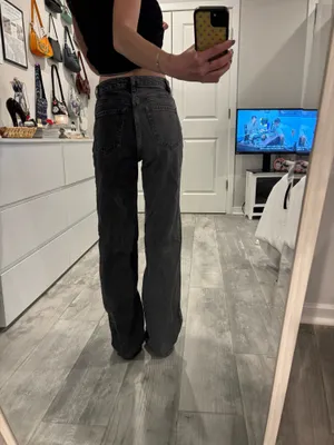 Pacsun 90’s Boyfriend Jeans Black/Grey Two-Toned thumbnail 2