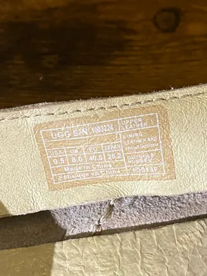 UGG Light Brown Suede Slip On Flat Slippers Women’s Size 9.5 thumbnail 7