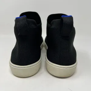 Rothy's Chelsea Sneakers Womens Size 10.5 Black Knit Pull On Shoes Boots Booties thumbnail 8