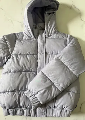 Missguided lilac purple puffer jacket thumbnail 1