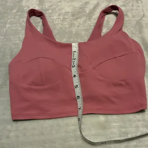 Lululemon Nulu Front-Darting Yoga Bra B/C Cup Pink Blossom Sz 6 thumbnail 4