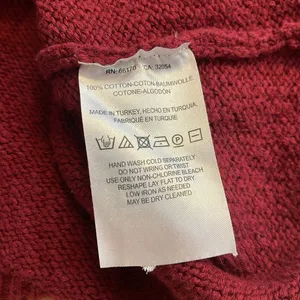 Maeve Burgundy Sleeveless Halter Neck Cotton Sweater Top thumbnail 4