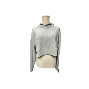 Alo Muse Ribbed Hoodie Sweatshirt thumbnail 4