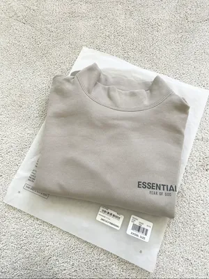 Fear of God ESSENTIALS Mock Neck Sweatshirt xxs thumbnail 5