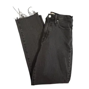 Madewell Perfect Vintage Straight Jeans Womens Black‎ High Rise Ankle 26 thumbnail 13